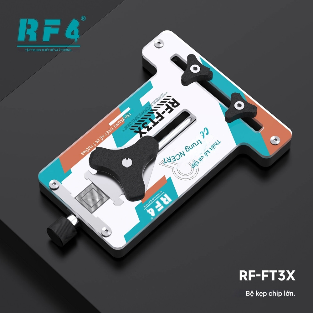 de kep main rf4 rf-ft3x - 1 Đế kẹp main RF4 RF-FT3X kẹp cpu, ic, ổ cứng đa năng