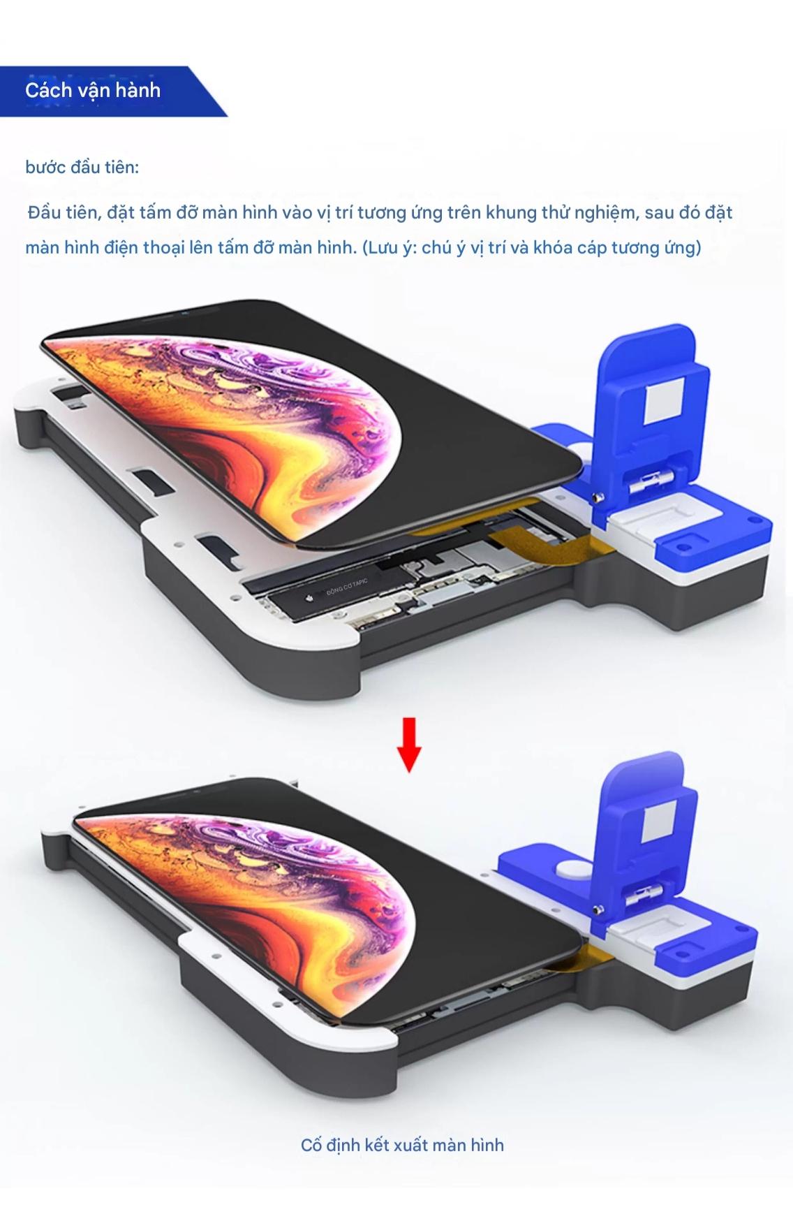 de test cam ung iphone 11 Pro - 1 Đế test cảm ứng iPhone 11Pro