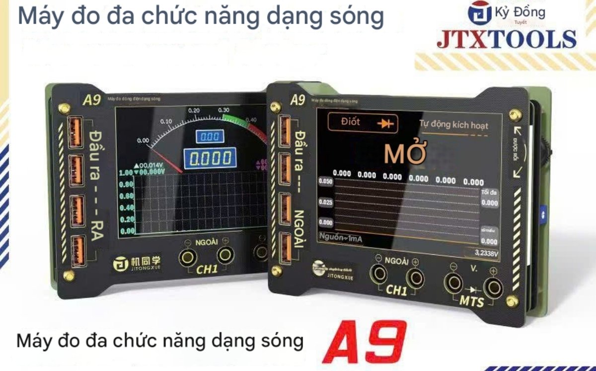 dong ho jtx a9 - 1 Đồng hồ JTX A9 hiển thị sóng, hiển thị kênh