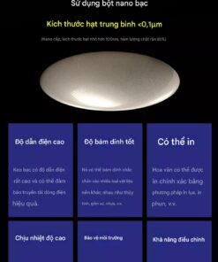 Keo bạc Mechanic nano20 vẽ mạch chì vẽ mạch dẫn điện kèm lưỡi