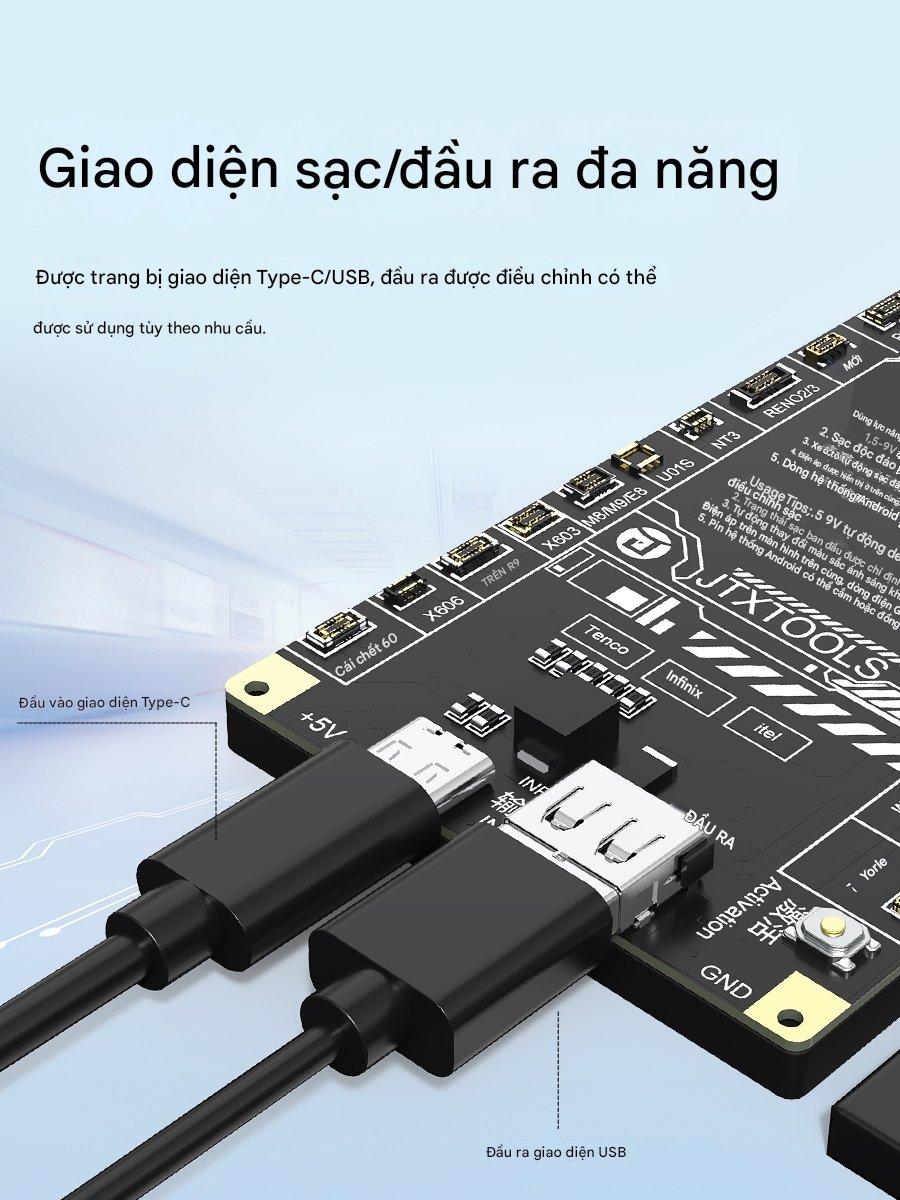 Kích Pin JTX B9 iPhone và hơn 400 mã Android