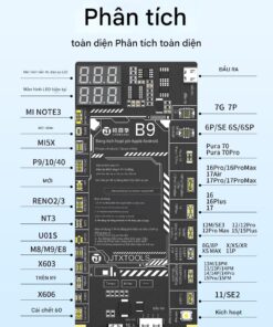 Kích Pin JTX B9 iPhone và hơn 400 mã Android
