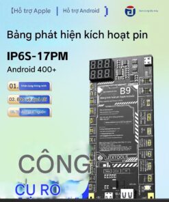 Kích Pin JTX B9 iPhone và hơn 400 mã Android