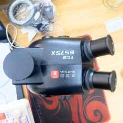 Kính hiển vi YCS 6575X 3 mắt phóng đại 75X, đế to