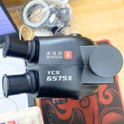 Kính hiển vi YCS 6575X 3 mắt phóng đại 75X, đế to