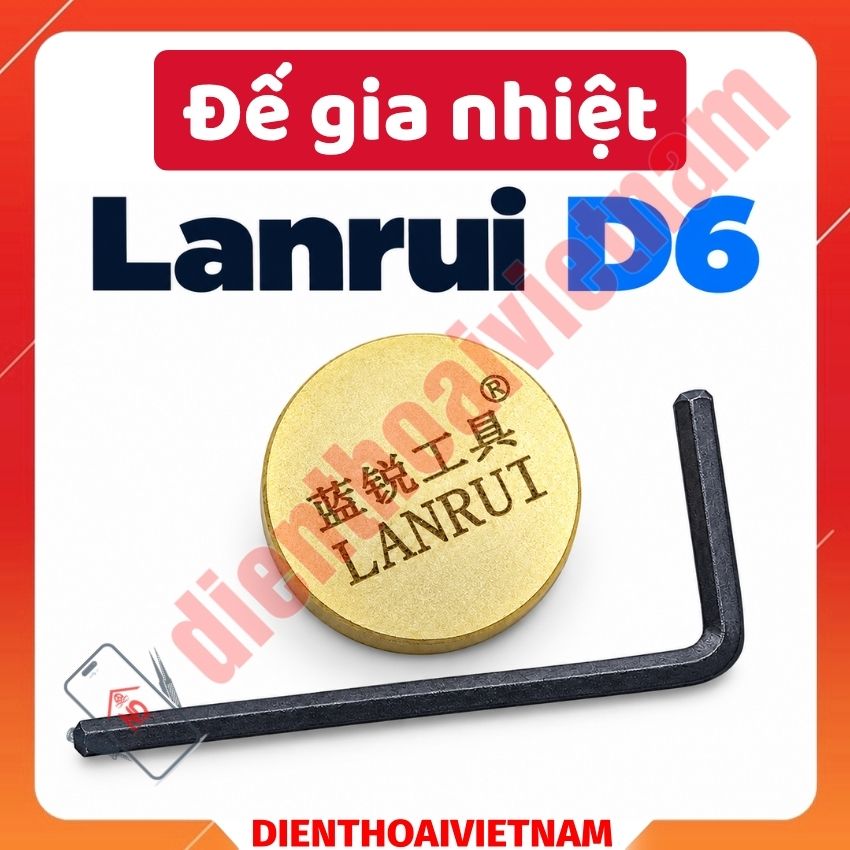Đế gia nhiệt Lanrui D6 mini đa năng