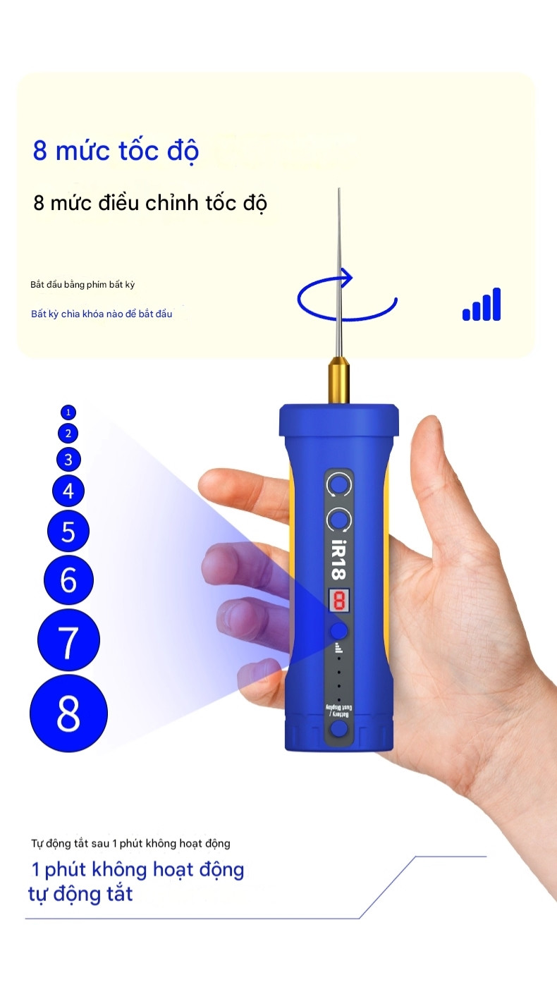 may quan keo mechanic iR18 - 4 Máy quấn keo Mechanic iR18