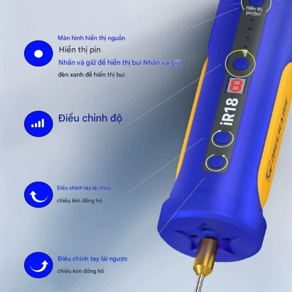 may quan keo mechanic iR18 - 4 Máy quấn keo Mechanic iR18