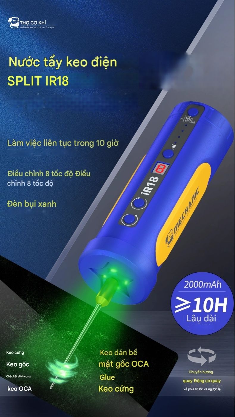 may quan keo mechanic iR18 - 4 Máy quấn keo Mechanic iR18