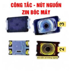 Công tắc - nút nguồn 2 chân - 4 chân zin bóc máy