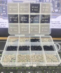 Hộp 12 loại ốc vít đầu chữ thập 2UUL SpareScrew12, sửa điện thoại Android