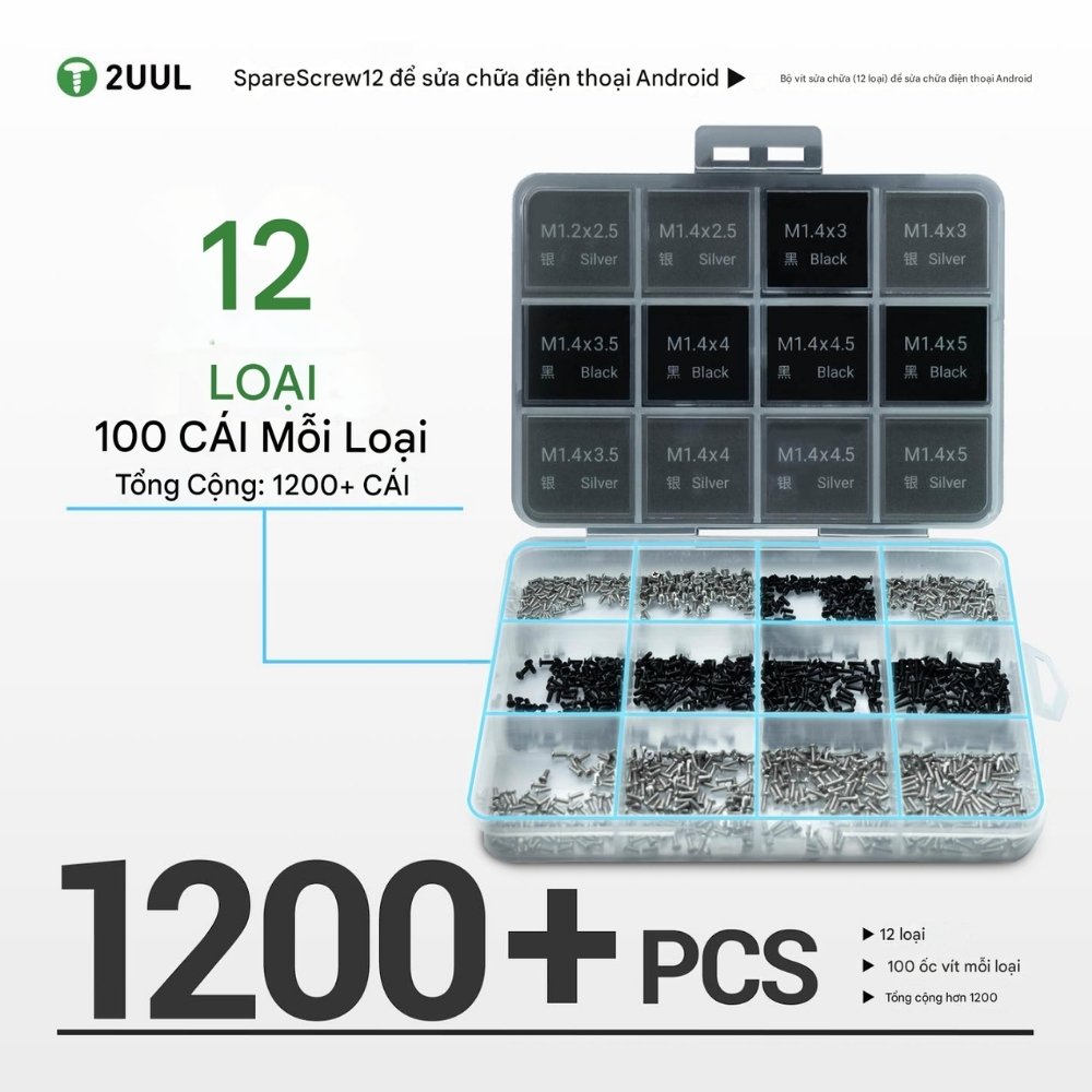 oc vit dau chu thap 2UUL SpareScrew12 - 1 Ốc vít đầu chữ thập 2UUL SpareScrew12