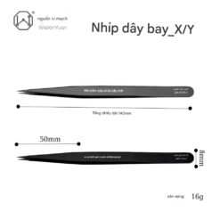 Panh Nhíp WXY _X/Y đen siêu nhọn