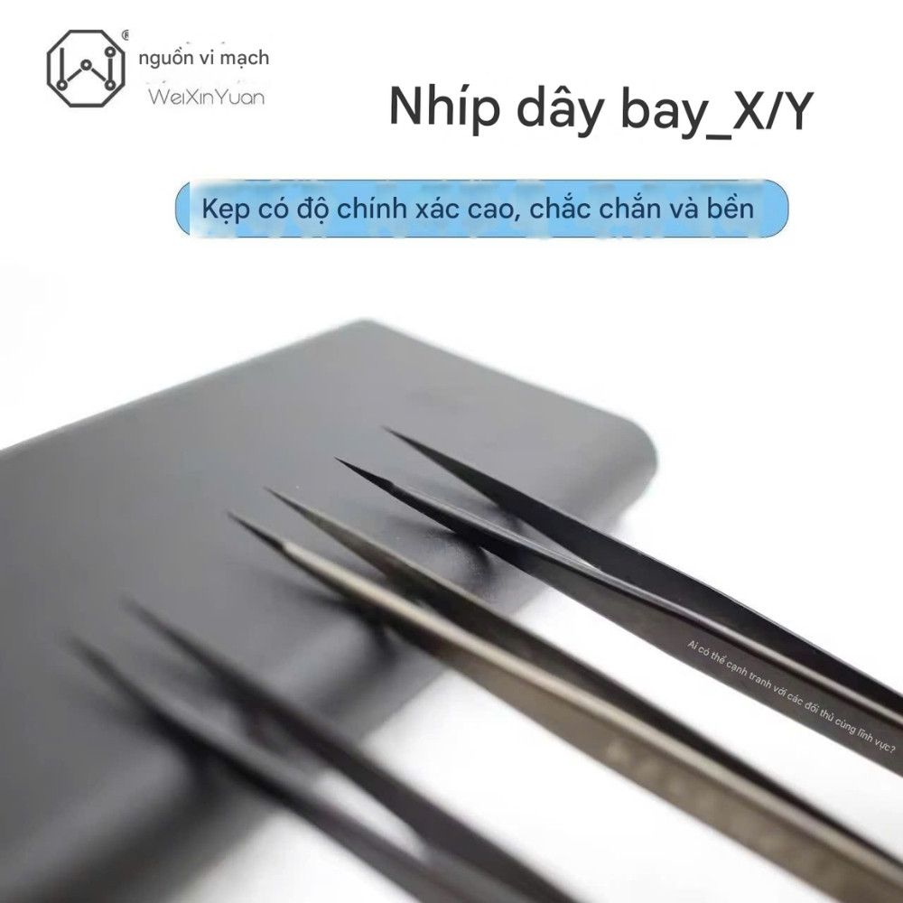 panh nhip wxy _x/y - 5 Panh Nhíp WXY _X/Y đen siêu nhọn