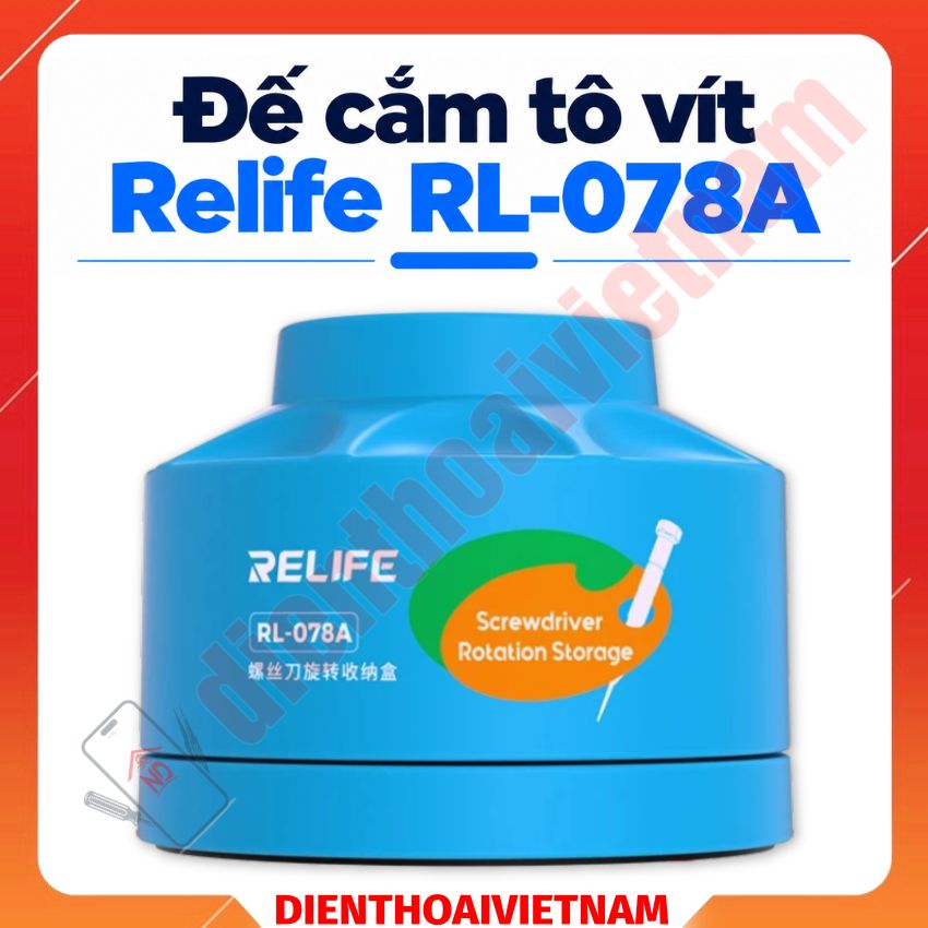 Đế cắm tô vít Relife RL-078A xoay 360° đa năng