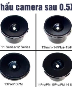 Thấu camera  iPhone trước sau từ 11 - 16 ProMax