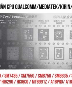 Vỉ làm chân CPU Qualcomm/Mediatek/Kirin/A Series