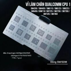 Vỉ làm chân CPU Qualcomm SM4250 - SM7450