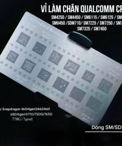 Vỉ làm chân CPU Qualcomm SM4250 - SM7450