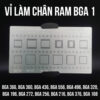 Vỉ làm chân Ram BGA