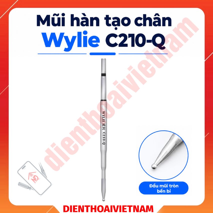 Mũi hàn tạo chân Wylie C210-Q