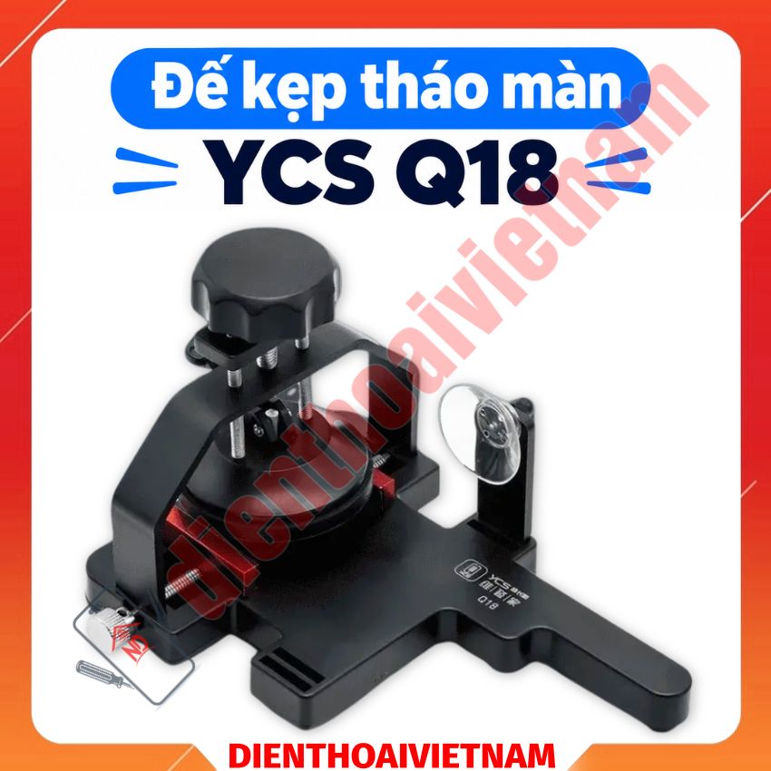 Đế kẹp tháo màn YCS Q18 đa năng tách màn hình, làm lưng
