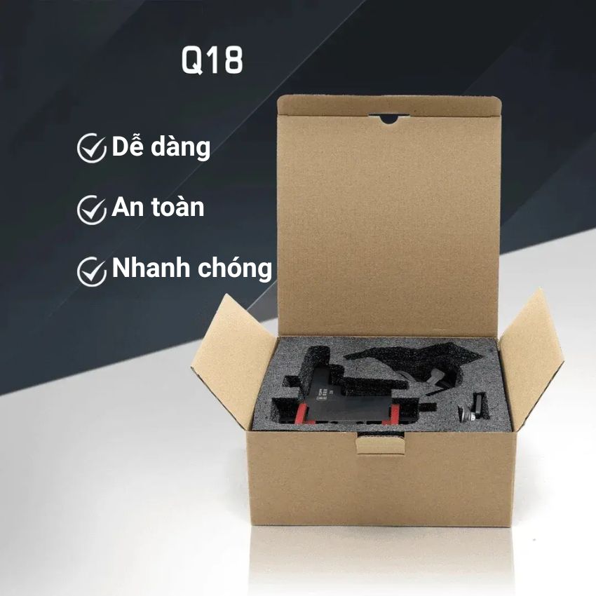 Đế kẹp tháo màn YCS Q18 đa năng tách màn hình, làm lưng