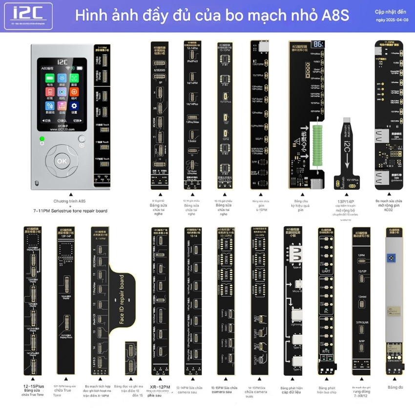 Box i2C A8S cho iPhone 6 – 15 ProMax - Ảnh 2