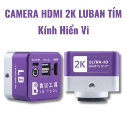 Camera HDMI 2K LuBan tím Kính Hiển Vi