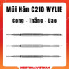 Mũi Hàn C210 Wylie Cong Thẳng Dao
