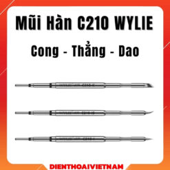 Mũi Hàn C210 Wylie Cong Thẳng Dao