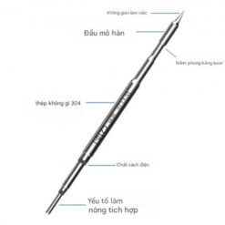 Mũi Hàn C210 Wylie Cong Thẳng Dao
