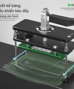 Bàn nhiệt đóng ron 2UUL DA05 tạo áp suất 2 chiều