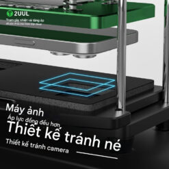 Bàn nhiệt đóng ron 2UUL DA05 tạo áp suất 2 chiều