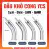 Đầu khò cong YCS size 5mm – 6mm – 8mm – 10mm