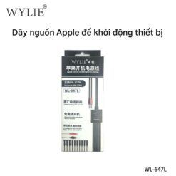 Dây cấp nguồn Wylie-647L hỗ trợ các dòng iPhone 6 - 17 ProMax