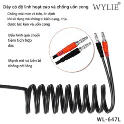 Dây cấp nguồn Wylie-647L hỗ trợ các dòng iPhone 6 - 17 ProMax