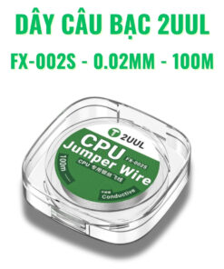 Dây câu bạc 2UUL FX-002S - 0.02mm - 100M