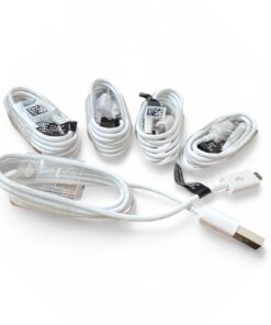 Dây cáp sạc USB - Micro Samsung ori trắng