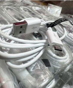 Dây cáp sạc USB - Micro Samsung ori trắng