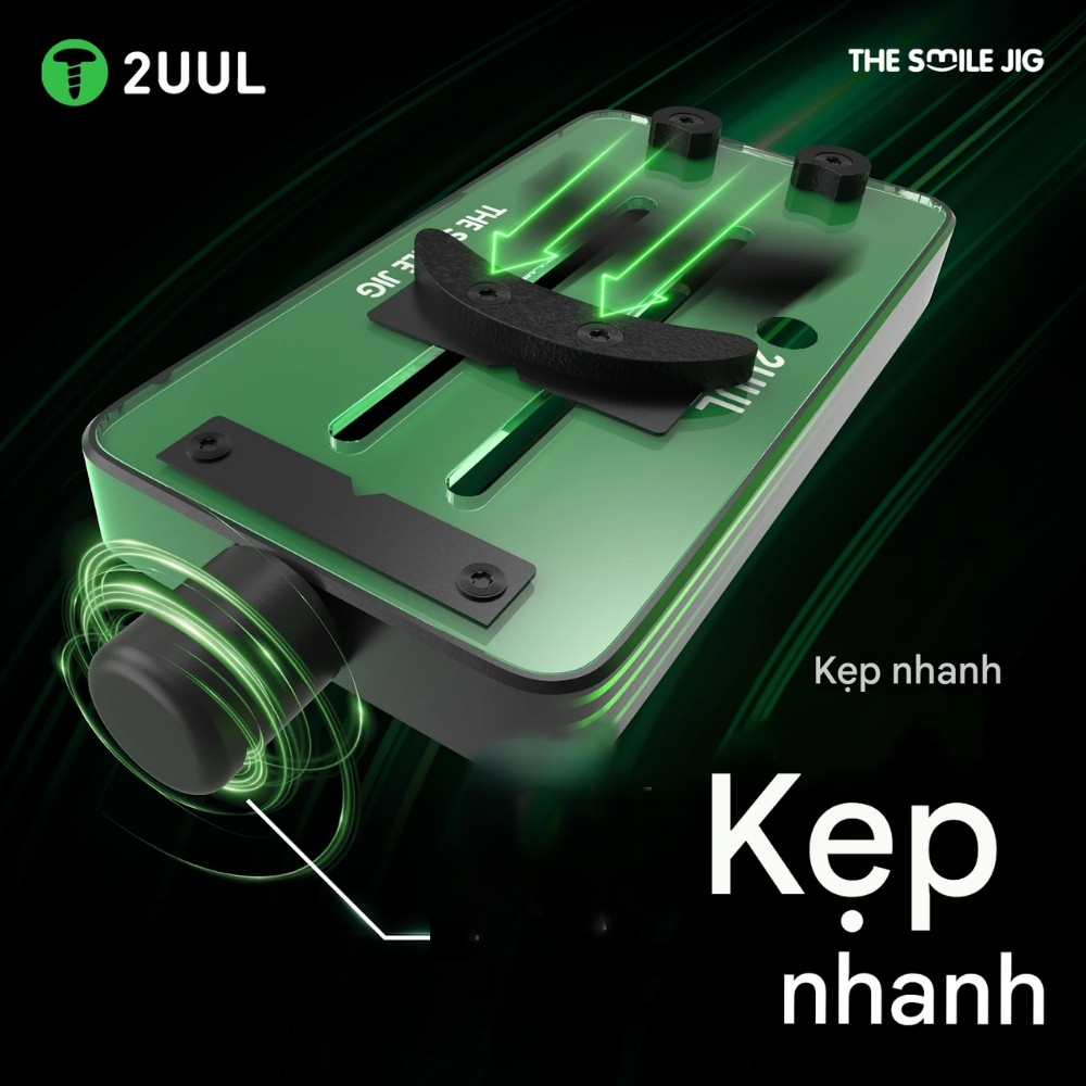 de kep main 2uul bh31 the smile jig - 1 Đế kẹp main 2UUL BH31 The Smile JIG kẹp cpu, ic, ổ cứng đa năng