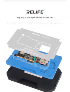 Đế làm chân viền Relife RL-601T iPhone 12 – 16 ProMax có hút nam châm, không cần giữ tay