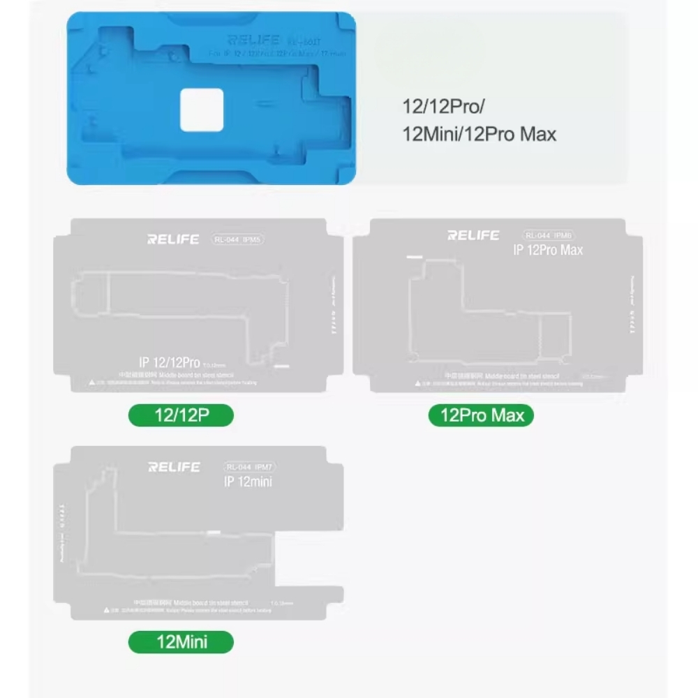 de lam chan vien relife rl-601t - 1 Đế làm chân viền Relife RL-601T iPhone 12 – 16 ProMax có hút nam châm, không cần giữ tay