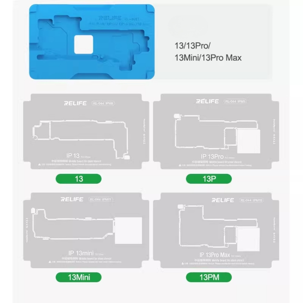 de lam chan vien relife rl-601t - 1 Đế làm chân viền Relife RL-601T iPhone 12 – 16 ProMax có hút nam châm, không cần giữ tay