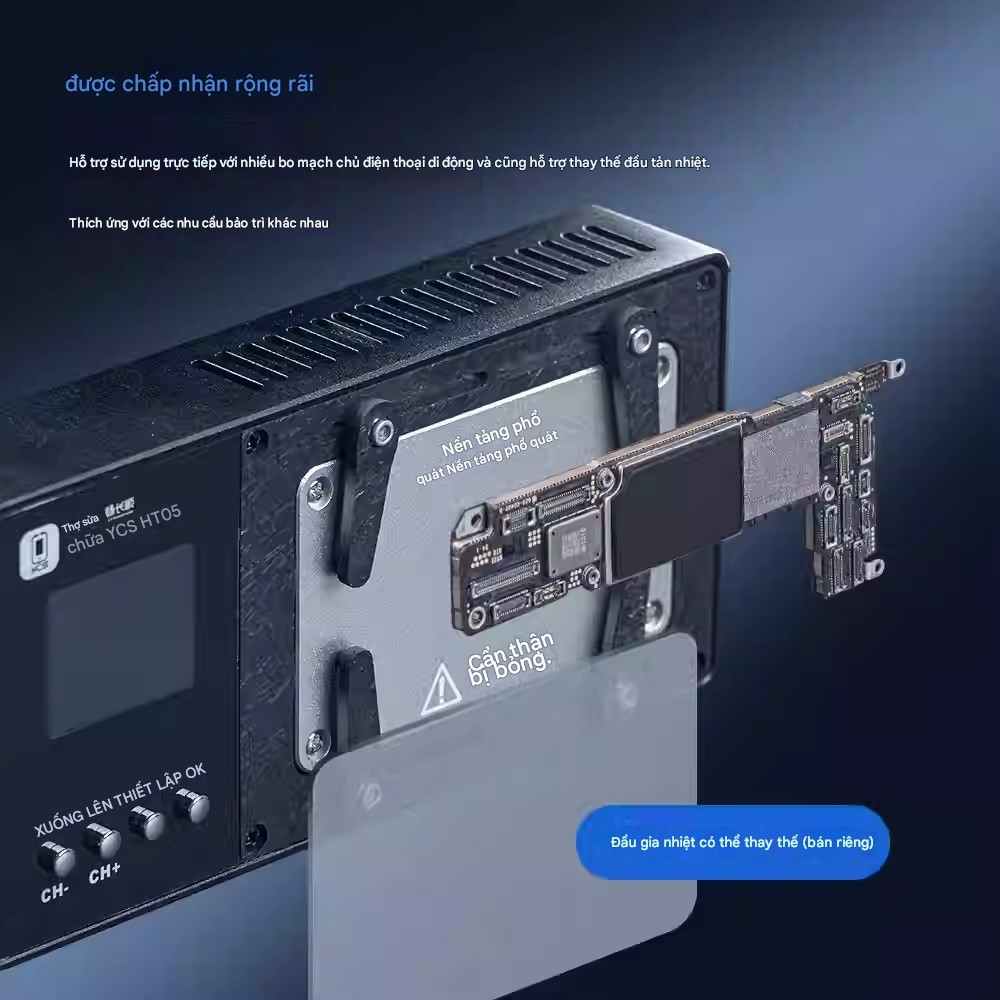 de nhiet ycs ht-05 - 1 Đế nhiệt YCS HT 05 mini đa năng