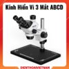 Kính hiển vi 3 mắt ABCD phóng đại 60X