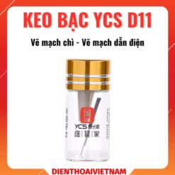 Keo bạc nano YCS D11 vẽ mạch chì, vẽ mạch dẫn điện