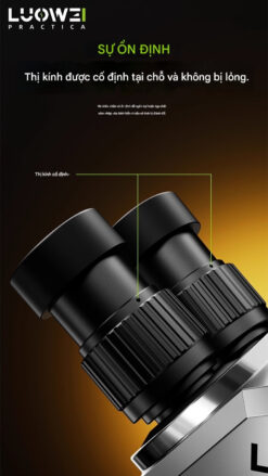 Kính hiển vi Luowei LW-TR-B3TV 3 mắt, phóng đại 68X