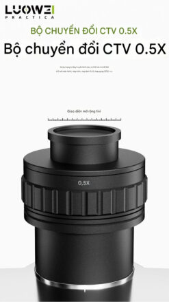 Kính hiển vi Luowei LW-TR-B3TV 3 mắt, phóng đại 68X