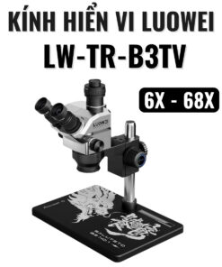 Kính hiển vi Luowei LW-TR-B3TV 3 mắt, phóng đại 68X